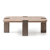 Bristol Point Saddle Brown Tall Cocktail Table