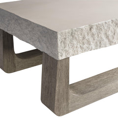 Bristol Sand Grey Outdoor Cocktail Table - Ornate Home