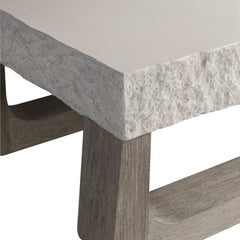 Bristol Sand Grey Outdoor Cocktail Table - Ornate Home