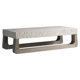 Bristol Sand Grey/Weathered Teak Outdoor Cocktail Table - Ornate Home