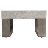 Bristol Sand Grey/Weathered Teak Outdoor Cocktail Table - Ornate Home