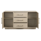 Bristol Tan/Cream Media Console - Ornate Home