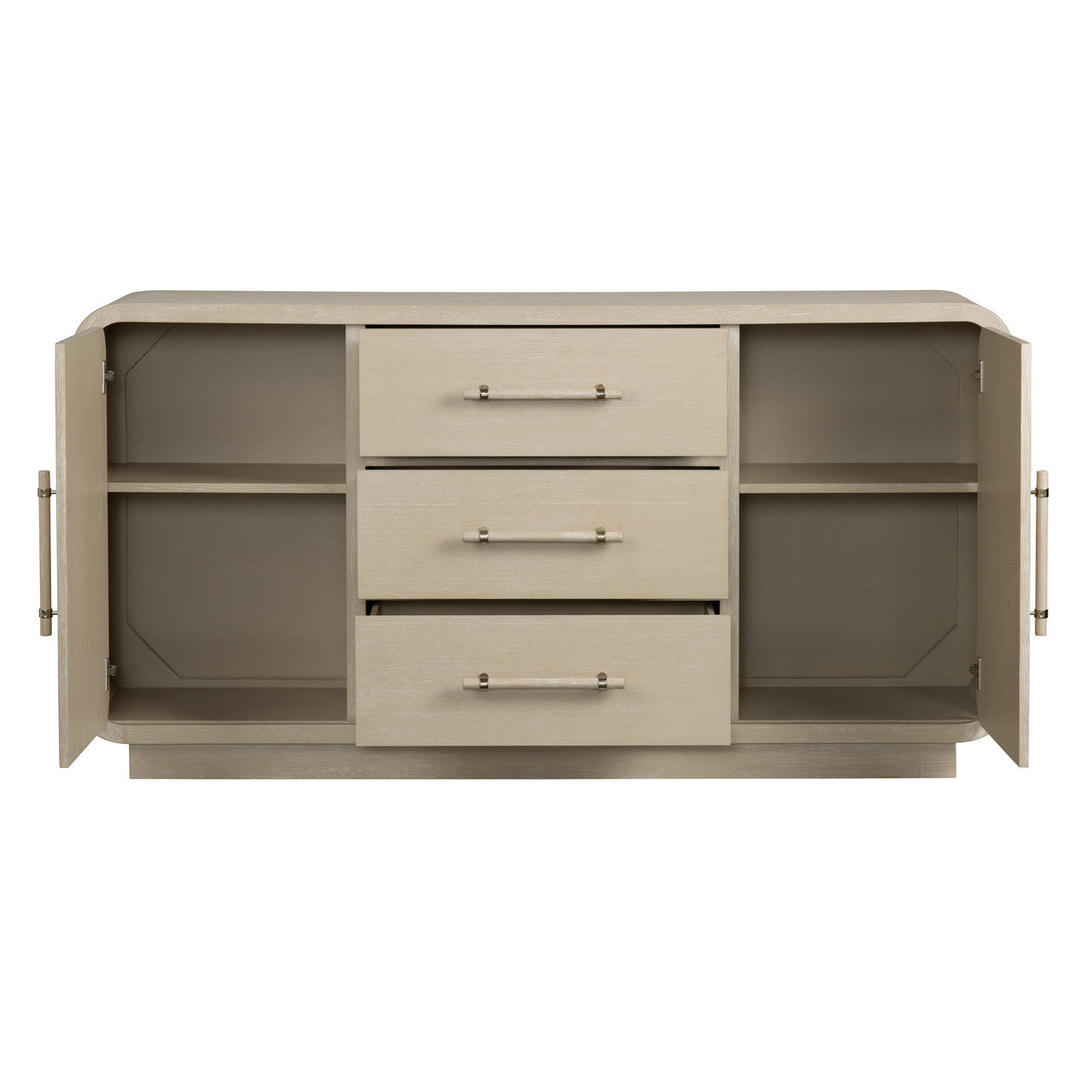 Bristol Tan/Cream Media Console - Ornate Home