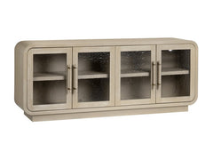 Bristol Tan Four-Door Cabinet - Ornate Home