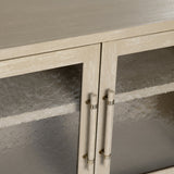 Bristol Tan Four-Door Cabinet - Ornate Home