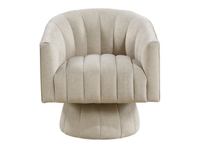 Bristol Taupe Swivel Chair - Ornate Home