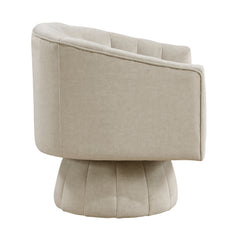 Bristol Taupe Swivel Chair - Ornate Home