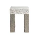 Bristol Weathered Teak Outdoor Side Table