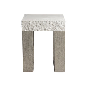 Bristol Weathered Teak Outdoor Side Table