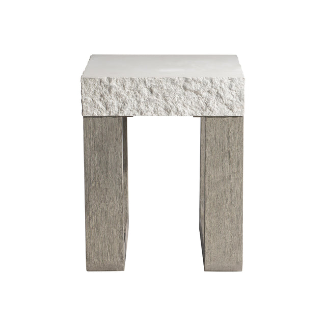 Bristol Weathered Teak Outdoor Side Table