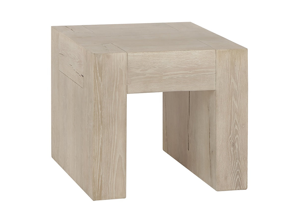 Bristol White End Table - Ornate Home