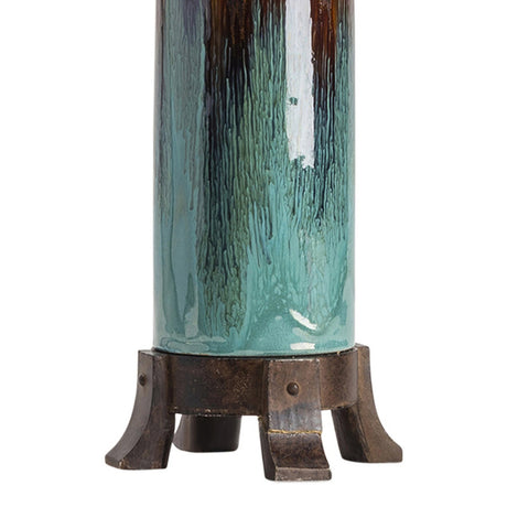 Briston Blue Table Lamp (Set of 2) - Ornate Home