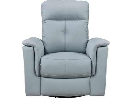 Bristow Blue Swivel Glider Reclining Chair - Ornate Home