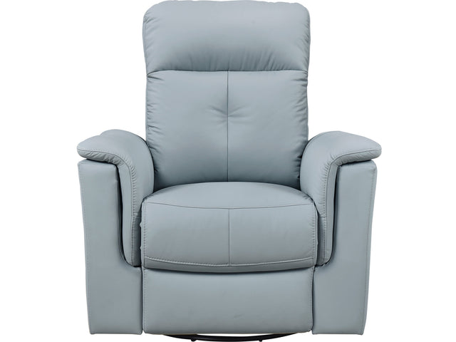 Bristow Blue Swivel Glider Reclining Chair - Ornate Home
