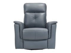Bristow Gray Swivel Glider Reclining Chair - Ornate Home