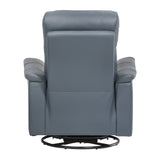 Bristow Gray Swivel Glider Reclining Chair - Ornate Home