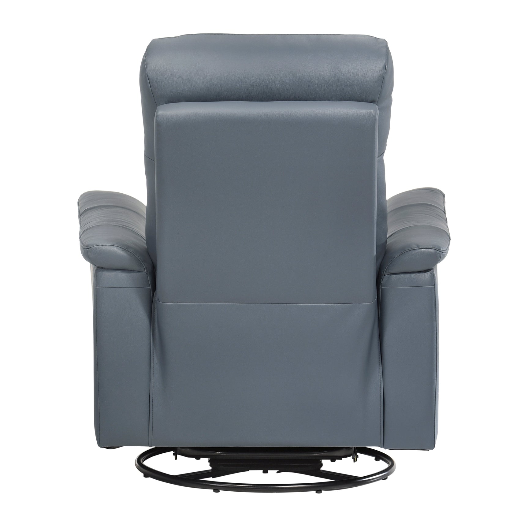 Bristow Gray Swivel Glider Reclining Chair - Ornate Home