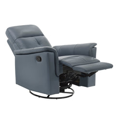 Bristow Gray Swivel Glider Reclining Chair - Ornate Home