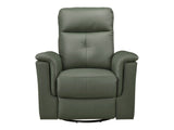 Bristow Green Swivel Glider Reclining Chair - Ornate Home