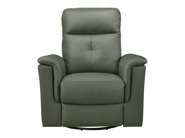 Bristow Green Swivel Glider Reclining Chair - Ornate Home