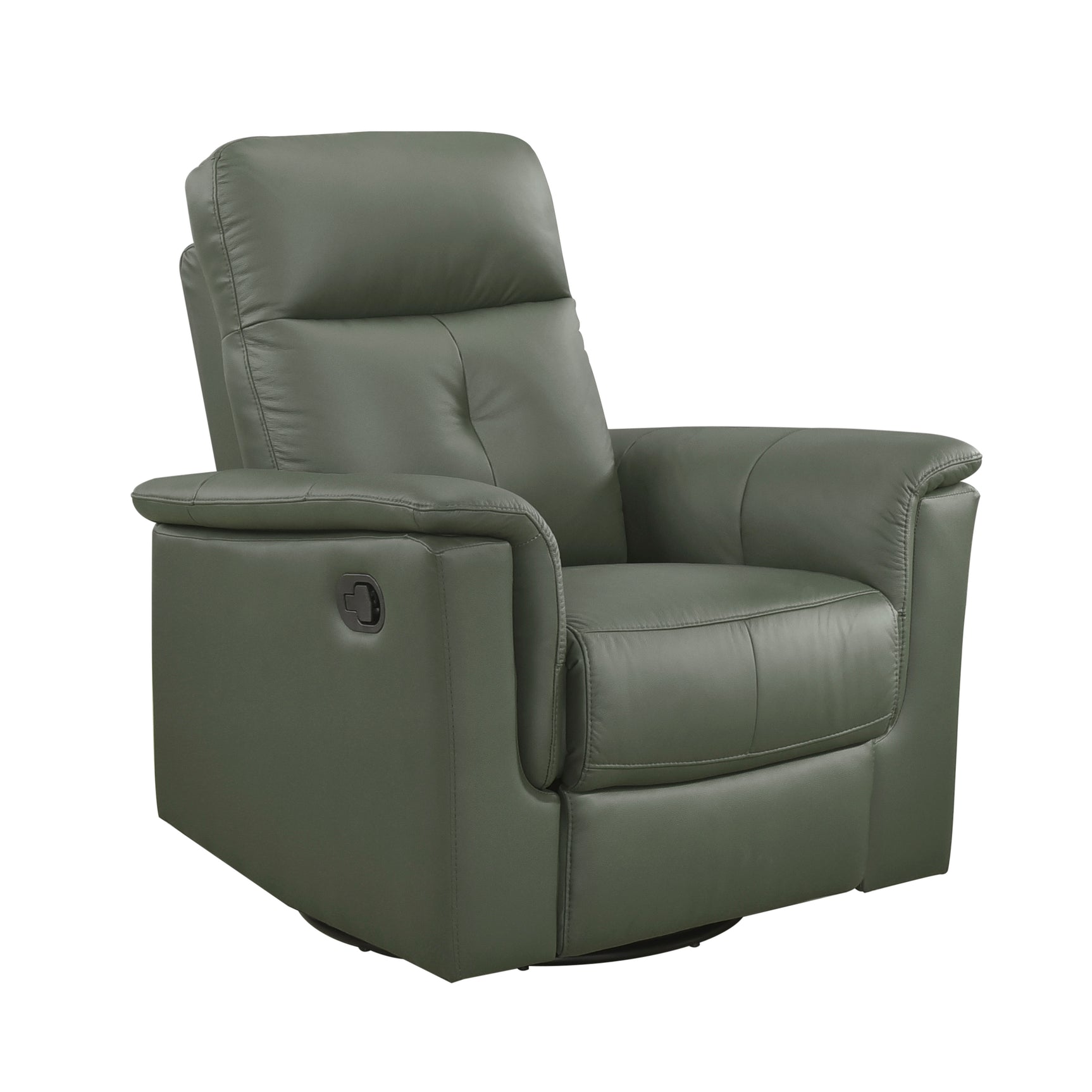Bristow Green Swivel Glider Reclining Chair - Ornate Home