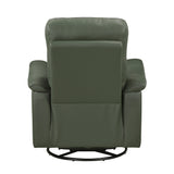Bristow Green Swivel Glider Reclining Chair - Ornate Home