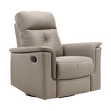 Bristow Latte Swivel Glider Reclining Chair - Ornate Home