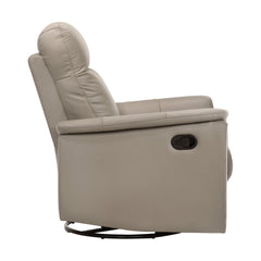 Bristow Latte Swivel Glider Reclining Chair - Ornate Home