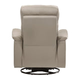 Bristow Latte Swivel Glider Reclining Chair - Ornate Home