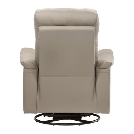 Bristow Latte Swivel Glider Reclining Chair - Ornate Home