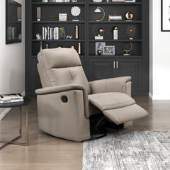 Bristow Latte Swivel Glider Reclining Chair - Ornate Home