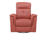 Bristow Red Swivel Glider Reclining Chair - Ornate Home