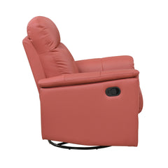 Bristow Red Swivel Glider Reclining Chair - Ornate Home