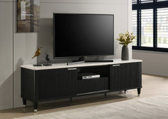 Britany Black TV Stand - Ornate Home