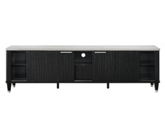 Britany Black TV Stand - Ornate Home