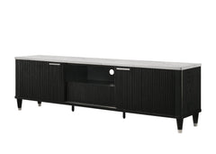 Britany Black TV Stand - Ornate Home