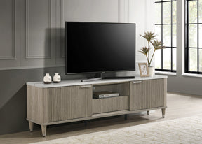 Britany Driftwood TV Stand - Ornate Home