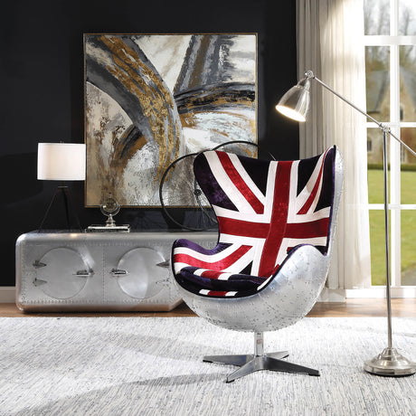 British Flag Accent Chair - Ornate Home