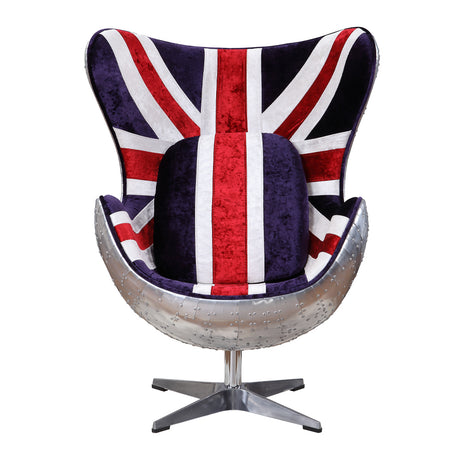 British Flag Accent Chair - Ornate Home