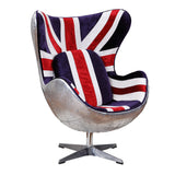 British Flag Accent Chair - Ornate Home