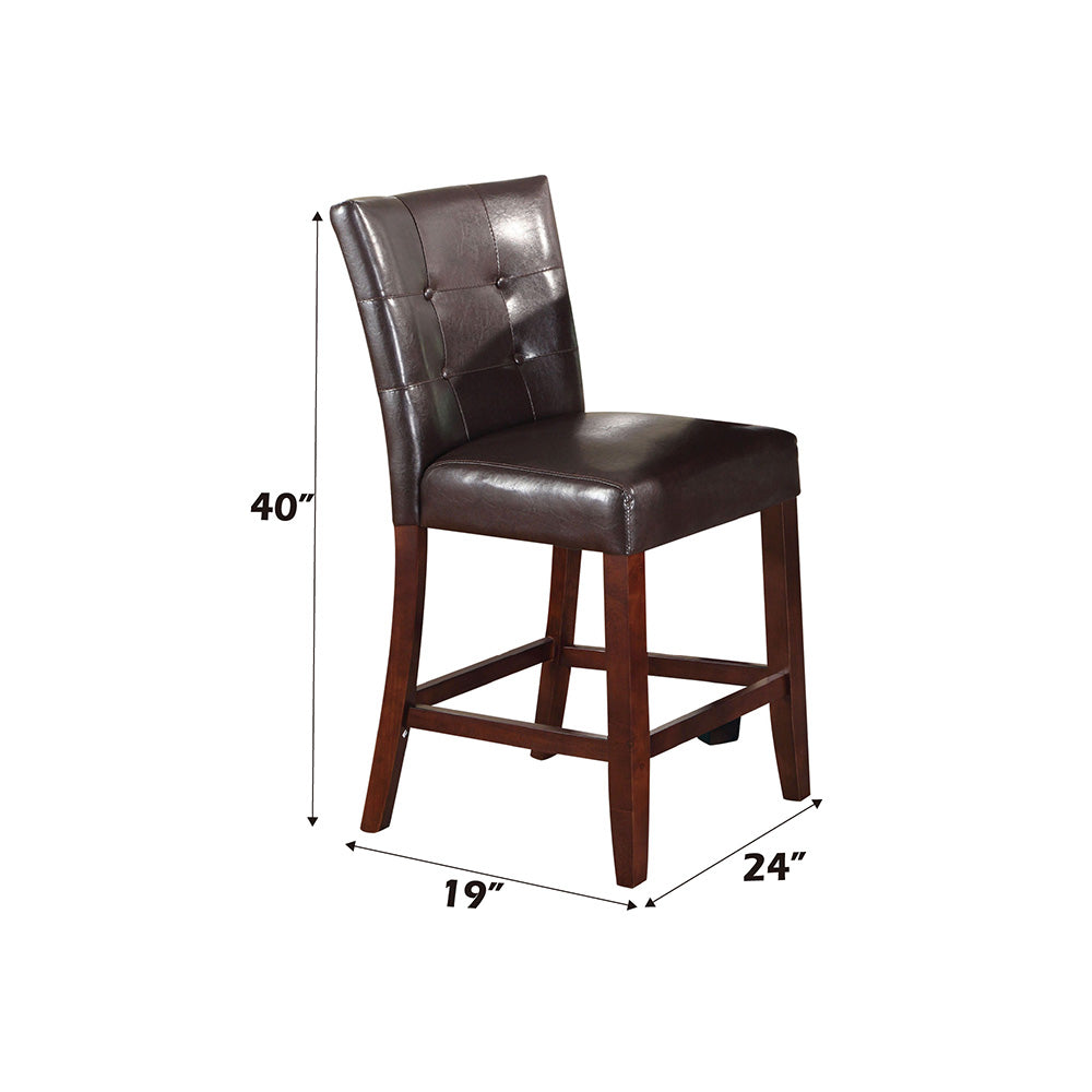 Britney Counter Height Chair (Set-2) - Ornate Home
