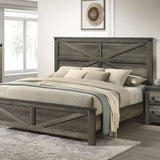 Britonale Gray Queen 4 Piece Bedroom Set - Ornate Home