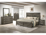 Britonale Gray Queen 5 Piece Bedroom Set w/Chest - Ornate Home