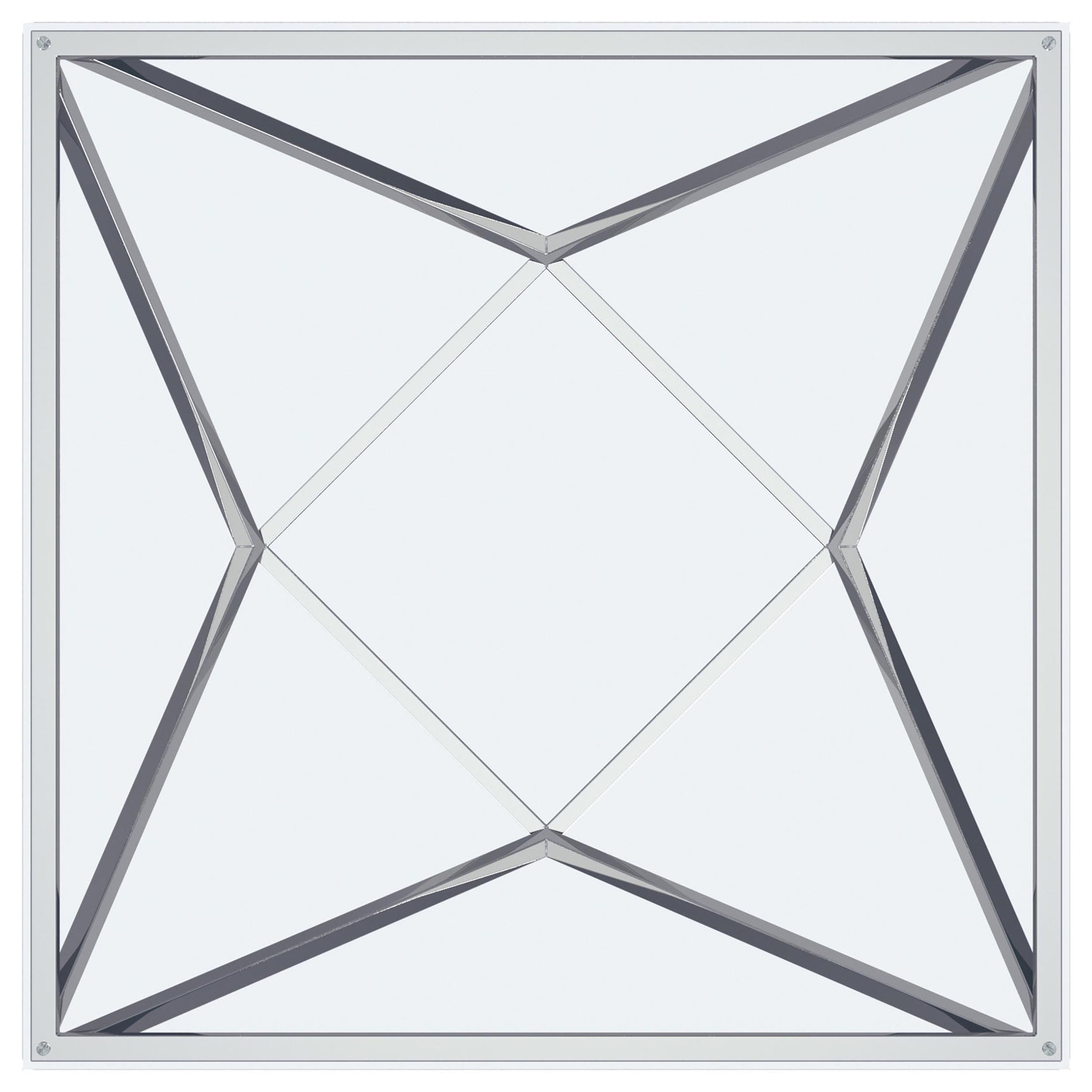 Brittania Nickel 3-piece Square Coffee and End Table Set - Ornate Home