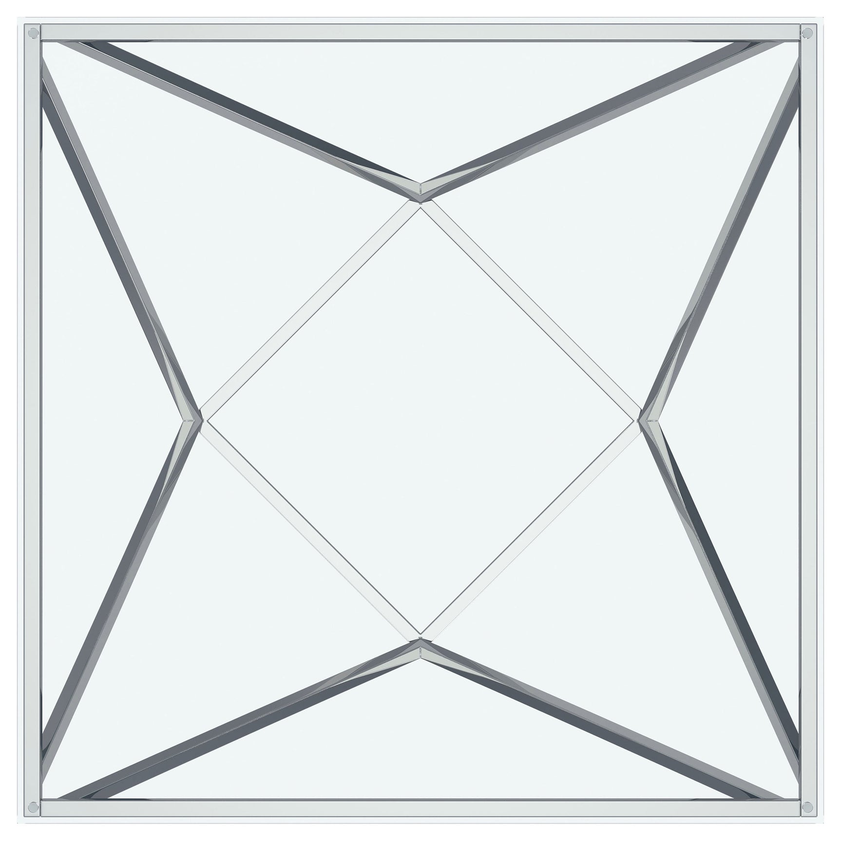 Brittania Nickel Coffee Table - Ornate Home