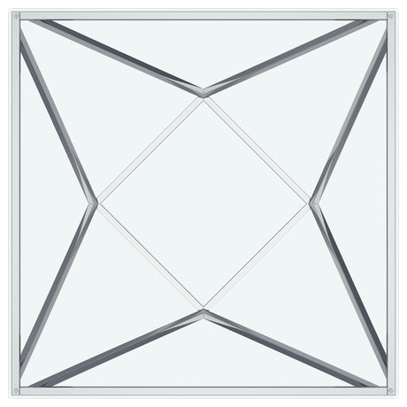 Brittania Nickel Coffee Table - Ornate Home