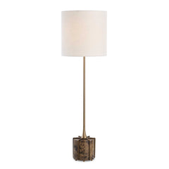 Britwell Brown/Brass  Buffet Lamp - Ornate Home