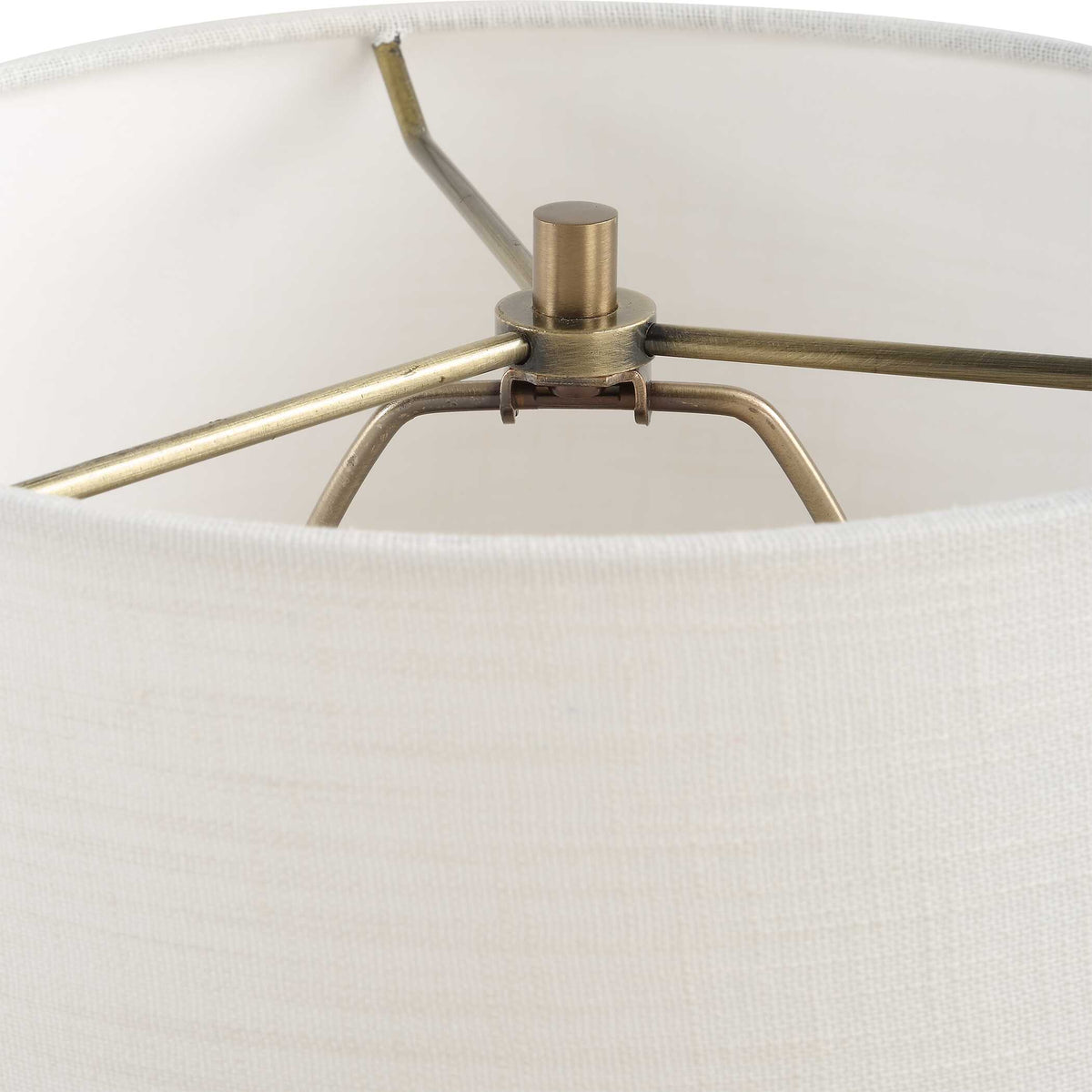 Britwell Brown/Brass  Buffet Lamp - Ornate Home