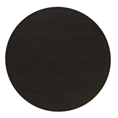 Brix Espresso Round End Table - Ornate Home