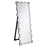 Brixey Black Led Floor Mirror - Ornate Home
